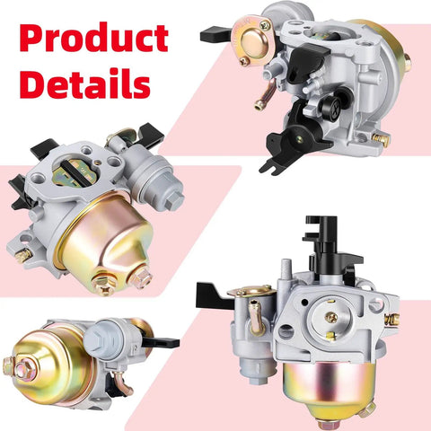 Carburetor And Air Filter Tune Up Kit For Honda GX Series Engines GX120 GX140 GX160 GX168 GX200 5HP 5.5HP 6.5HP With 17210-ZE1-517 Filter