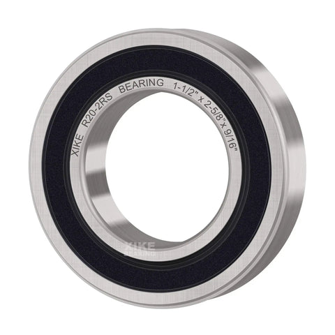 R24 2RS Double Rubber Seal Bearings One and a Half by Two and Five Eighths by Nine Sixteenths Inches Pre Lubricated