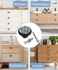 Go Ahead And Snag These Dope Boho Fish Crystal Glass Cabinet Knobs And Drawer Pulls For Kitchen Cabinets Dressers And Wardrobes, displayed on various furniture.