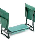 Foldable Garden Kneeler And Seat With Soft EVA Foam Pad Heavy Duty Steel Frame Portable Bench For Gardening Camping And Fishing