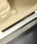 Toyota Land Cruiser Prado Door Sill Protectors Stickers Carbon Fiber Edge Guards Trim for 2010 2017 models installed