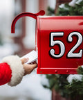 Easy Peel And Stick 3.8 Inch Reflective House Numbers Set Of 20 For Outdoor Use Waterproof ABS Plastic Address Numbers on mailbox