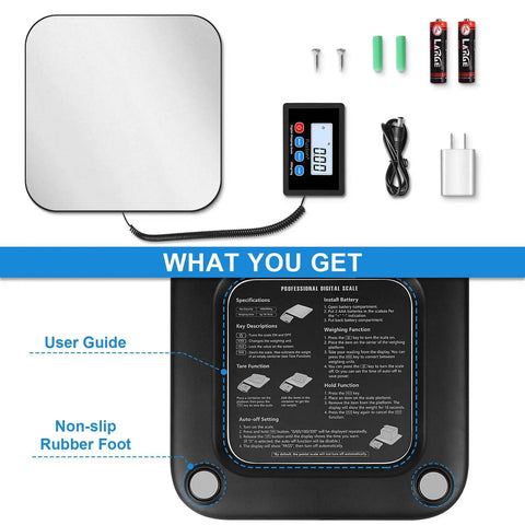 Super Sturdy Digital Postal Scale That Can Handle Packages Up To 440 Pounds With Accurate Tare And Hold For No Fuss Shipping Weighing At Home Or The Office