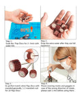 Steps for using 21 Piece Flap Sanding Wheel Kit With 3mm Shank For Rotary Tools Easy Install All Purpose Abrasive Discs, soaking instructions