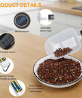 Must Have Digital Kitchen Scale And Measuring Spoon Duo With 0.05g Precision Up To 500g, Detachable 30ml Spoon, LCD Screen