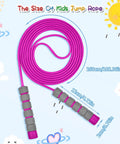 Kids Jump Rope For 8 To 12 Year Olds Safe Non Toxic PVC Rope With No Tangle Easy Grip Durable Lightweight Jump Rope