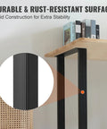 28 Inch Adjustable Square Steel Table Legs Set Of 2 Heavy Duty Desk Legs With 1000 Lb Load Capacity Rust Proof Matte Black Finish