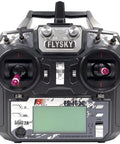 10 Channel 2.4GHz RC Transmitter With FS-iA10B Receiver And Upgrade Cable For Helicopter Plane Quadcopter Glider Mode 2 Front View