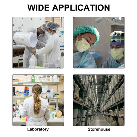 Wide application of 12 Pack ESD Anti Static Foot Heel Straps and Wrist Strap Kit for labs and warehouses.