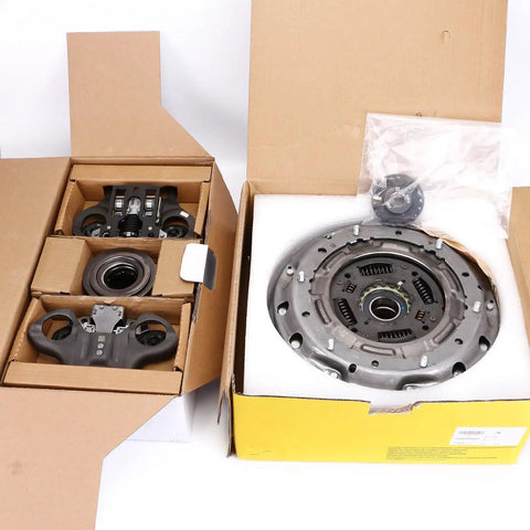 6DCT250 DPS6 Auto Transmission Clutch Kit With Release Forks And Bearing For 2011 Up Ford Focus Fiesta EcoSport Transit Replacement Part 1268154B FX OEM Grade in packaging