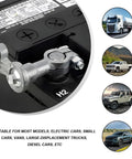 Heavy Duty Battery Connectors Converting Top Post To Side Terminal For Cars Trucks And Boats, showing connection detail on a battery.