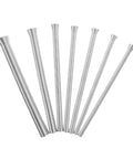Seven coil springs from the 1/4 And 3/8 Inch Copper Tube Bender Tool Set For precise exhaust pipe shaping.