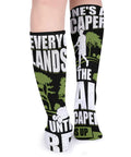 5 Pack Athletic Running Socks With Targeted Muscle Support And Vibration Dampening featuring text and graphic design