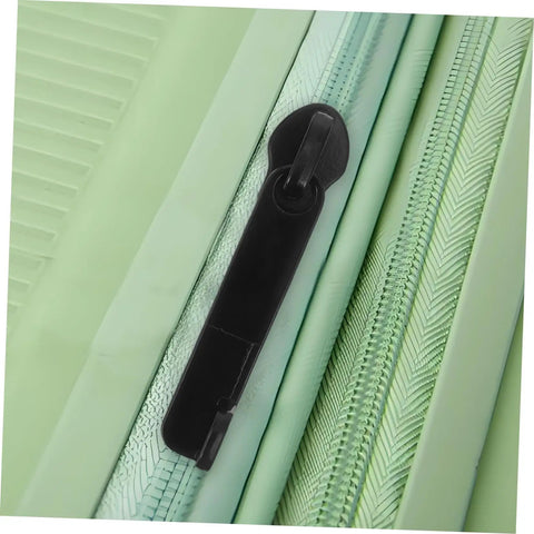 Explosion-Proof Zipper Pull Replacement Kit For Luggage And Suitcases, 10-Pack Nylon Puller Heads For Travel Security in use on suitcase