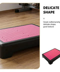 Non Slip Dog Training Platform For Agility And Obedience Practice Portable Indoor Outdoor Stand 17 By 13 Inch with pink nonslip surface