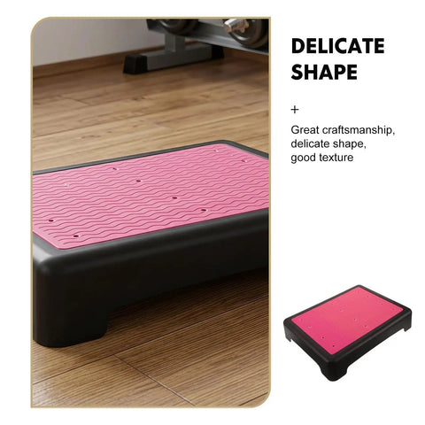 Non Slip Dog Training Platform For Agility And Obedience Practice Portable Indoor Outdoor Stand 17 By 13 Inch with pink nonslip surface
