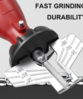 8 Piece Diamond Chainsaw Sharpener Burr Stone Files Set Built Tough For Real Pro Grade Sharpening Power Heavy Duty Titanium Plated