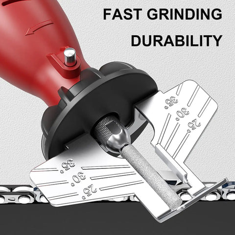 8 Piece Diamond Chainsaw Sharpener Burr Stone Files Set Built Tough For Real Pro Grade Sharpening Power Heavy Duty Titanium Plated