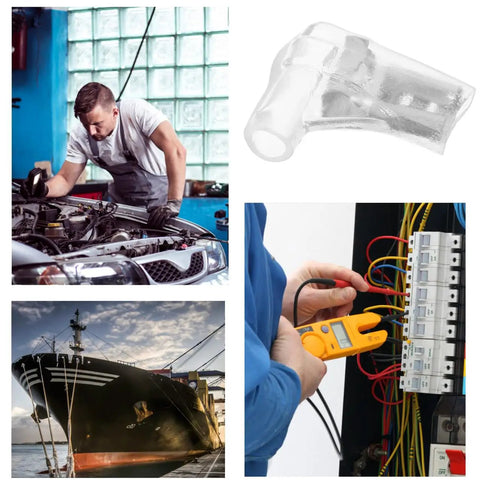 100 Pack Copper Crimping Terminal Connectors Female Wire Terminals For Quick Disconnects Pure Copper Construction in various applications