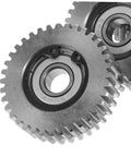 Close-up of 36T Steel Motor Gear Set With Washers for Electric Bikes and Folding Scooters Replacement Upgrade Pro Grade Drive Accessory