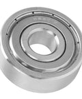 Close-up of single bearing from 10 Pcs Miniature Stainless Steel Ball Bearings For Lightning Fast Machinery Parts And Industrial Hardware