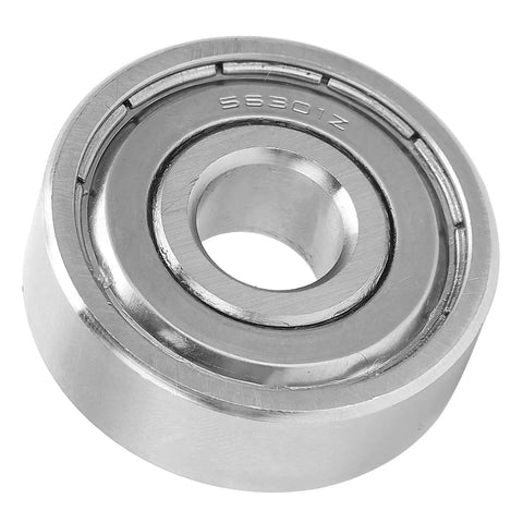 Close-up of single bearing from 10 Pcs Miniature Stainless Steel Ball Bearings For Lightning Fast Machinery Parts And Industrial Hardware