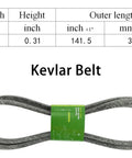 Beefed Up TimeCutter Z Deck Rebuild Kit With 3 Spindle Assemblies Idler And Deck Pulleys Kevlar Belt half inch width