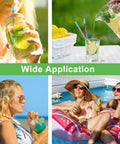 People using Go To Collapsible Metal Straw Set With Case For Travel And Cruise Ship Essentials in various settings