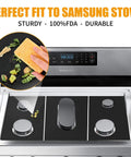 32 Inch Wide Stove Covers For Gas Stoves Extra Long Burner Mats on Samsung stove