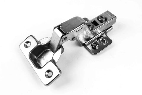 10 Pack Inset Frameless Soft Close Hinges With 110 Degree 3D Adjustable Clip On Concealed European Hinges With Screws For Kitchen, Bathroom, And Closet Cabinets Ideal For Modern Cabinets, close-up view