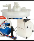 Electric Fuel Pump Module Assembly With Sending Unit For Honda Civic 2006 2007 2008 2009 2010 2011 1.8L L4 Direct Replacement Fuel Pump Kit With Sending Unit 17045SNAA00 17045SNAA01 17045SNAA02 showing detailed parts close-up.