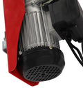 Heavy Duty Electric Hoist With 1543 Lbs Capacity And Dual Rope Modes For Garage Or Warehouse, showing powerful 1200W copper motor.