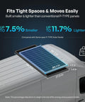 200W N-Type Solar Panel For Class B Vans And RVs on van roof, ultra-compact 25% efficient PV module, off-grid power charger