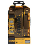 Rugged Tough Box 8 Piece SAE Ratcheting Wrench Set With Full Polish Chrome, 72 Tooth Ratchet in sturdy case front view