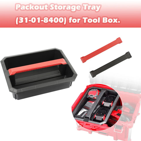 Premium 22 Inch Packout Tool Tray Compatible With Milwaukee Tool Boxes - Hella Durable Replacement Rack That Keeps Your Rig Fully Stocked For Weekend DIY Projects