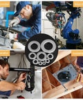 580 Piece Stainless Steel Washer Set From M2 To M12 With Flat And Spring Lock Washers For Home Auto And Industrial Projects