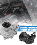 Direct Fit Front 4X4 Differential Axle Actuator Disconnect Housing Replacement For Chevy Trailblazer Envoy Bravada Ascender 9To7X 2002 2009 Includes Shaft Bearing Assembly 12471623 600115 installed in front differential