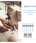Stainless Steel Twin Needles With Pintuck Presser Foot For Sewing Machines Heavy Duty Multi Function Needles For Home And Pro Use Easy Threading