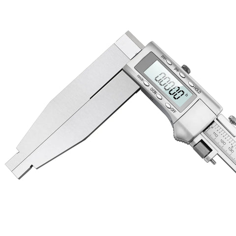 20 Inch Digital Caliper With 6 Inch Jaw Depth All Metal Frame Large LCD Display 0.0005 Inch And 0.01 mm Resolution