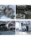 Heavy Duty External Snap Ring Kit 225 Pcs Pro Grade 304 Stainless Steel Retaining Circlips in 15 Sizes with machinery and auto repair
