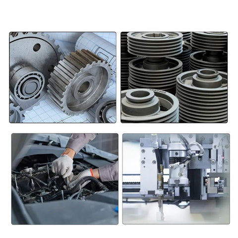 Heavy Duty External Snap Ring Kit 225 Pcs Pro Grade 304 Stainless Steel Retaining Circlips in 15 Sizes with machinery and auto repair