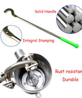 Components of Stainless Steel Manual Well Pump For Home And Garden Water Suction Hand Pump Pitcher Pump For Wells Up To 26 Feet Durable Groundwater Pump With Easy Crank And Food Grade Safety