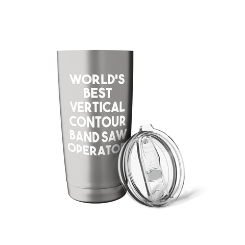 Top Notch Stainless Steel Insulated Tumbler With Dual Wall Keeps Drinks Hot Or Cold Leak Proof Lid BPA Free Easy To Clean