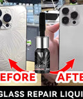 Scratch Repair Liquid For Glass Surfaces Quick Fix On The Go Clear Cracks And Scratches From Windscreens Watches Glasses And Home Screens With Portable Glass Repair Fluid, before and after scratch repair on phone screen