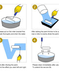 Heavy Duty Paint Roller Covers With Frame For Crisp Wall And Edge Painting Smooth Operator handle grip tool instruction steps.