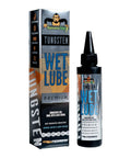 BananaSlip Tungsten Wet Lube For Road Mountain Race And EBike Maintenance Biodegradable Oil Blend That Penetrates The Chain For A Silky Smooth Ride With Tungsten Disulfide For Ultra Low Friction 50ml Bottle with packaging