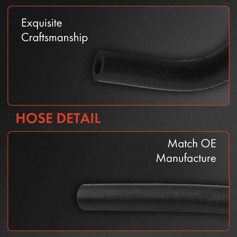 Close-up of Power Steering Return Hose Line Assembly For Chevy Silverado 1500 2500 3500 And GMC Sierra 1500 2500 Durable Fit