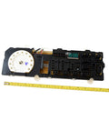 Replacement Pcb Assembly Dc92 01624C For Refrigerator And Home Appliance Models OEM Part Number Fits Various Models And Authorized Aftermarket Durable Quality showing control board with ruler for scale