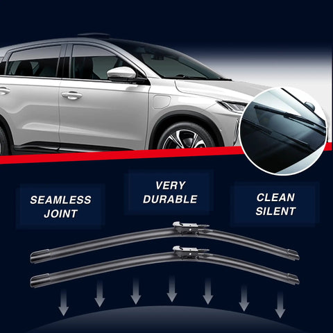 Top Shelf Three Piece Windshield Wiper Blade Set With 20 And 12 Inch Sizes For Ford Escape Models Built 2008 To 2012, features durable design.