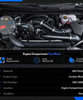 Engine view showing Straight Drop In Plug And Play Heavy Duty Battery Distribution Fuse Box Direct Mount For Chevy Silverado and GMC Sierra 1500 2500Hd 3500Hd 2019 2025.